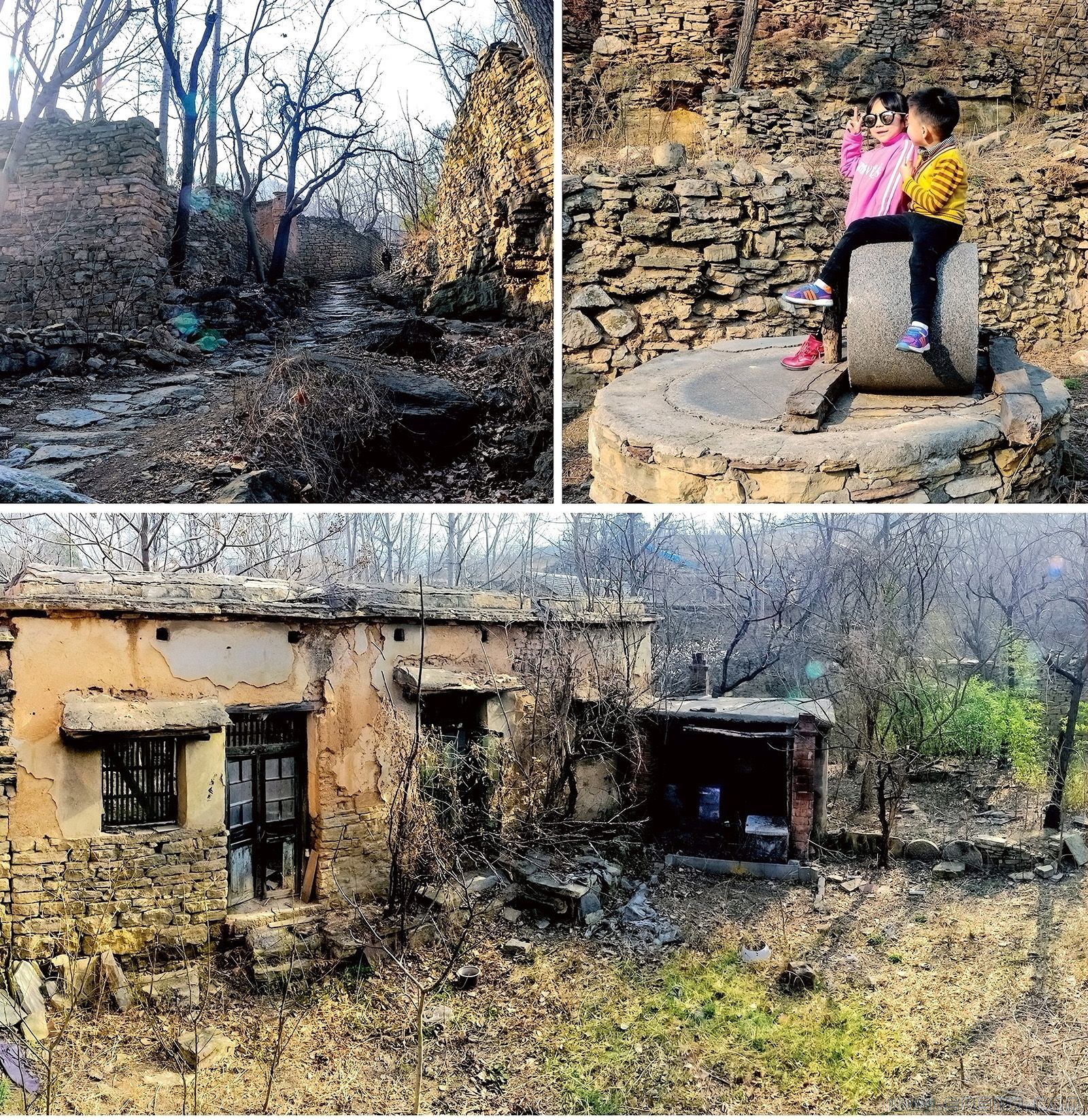 《如梦似幻的润玉泉古村落》-----王秀春-----15550077256（拍摄于长清区五峰山润玉泉