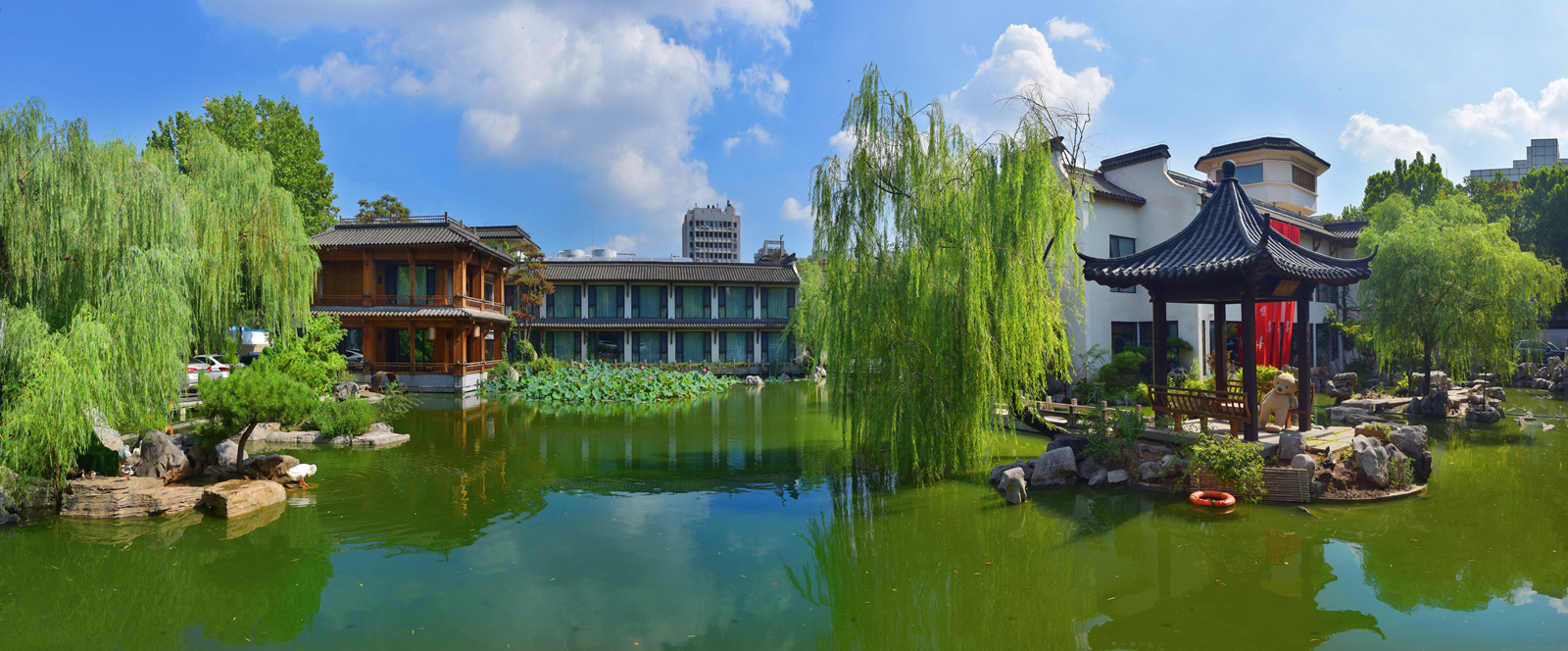 《柳烟翠柳绕舜庐》 蔡辉.jpg