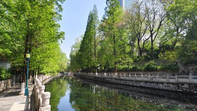 青龙桥畔好风光