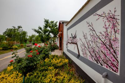 《墙绘春庭》