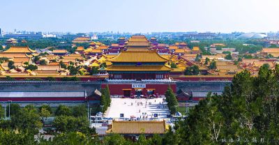 [原创]石景山上望故宫