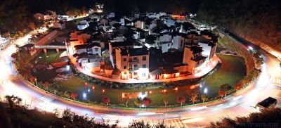 （婺源）菊径夜色