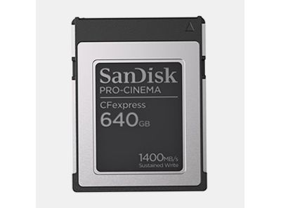 闪迪（SanDisk）640GB CFexpress Type B内存卡