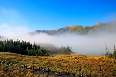 晨雾仙境.神仙湾