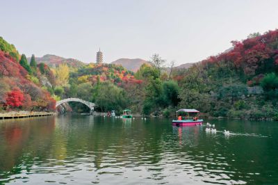 济南红叶谷---秋色正浓