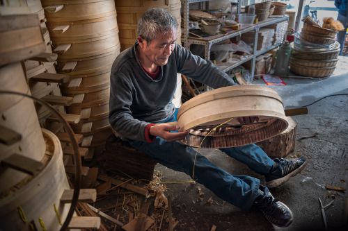 老街传统技艺---篾匠