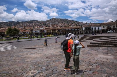 秘鲁库斯科古城中央广场