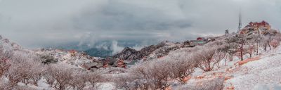 泰山雪霁