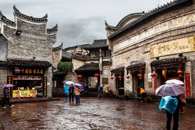 茶峒镇一地跨三省