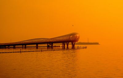 【夕照苏州湾】