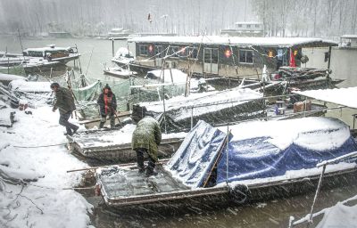 风雪运河人组照6