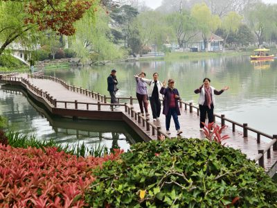 南京玄武湖踏青赏花6