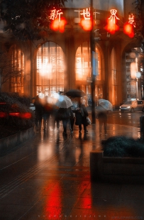 [原创]【雨夜街景】