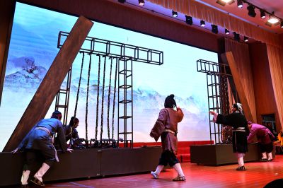 滕州市樱花苑社区重阳节演出《柳琴戏》－5