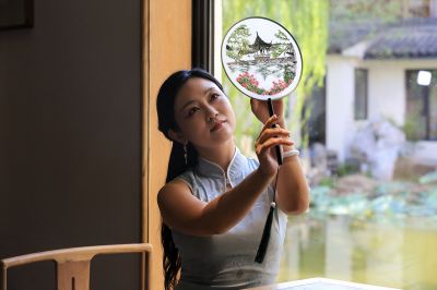 《水上人家小江南》 作者 崔红军