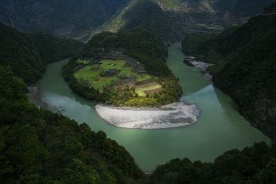 丙察察滇藏线  怒江第一湾