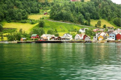 挪威峡湾风光