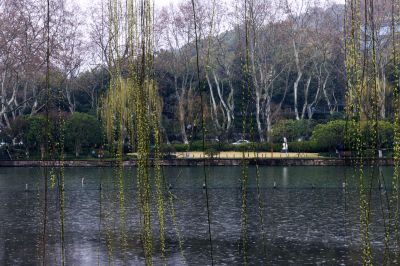 最是一年春光好，绝胜烟柳满西湖。