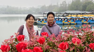 南京玄武湖踏青赏花7