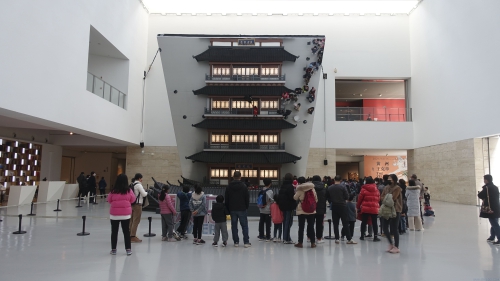 把超然楼搬进山东美术馆