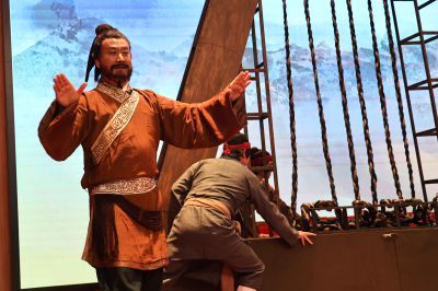 滕州市樱花苑社区重阳节演出《柳琴戏》－6