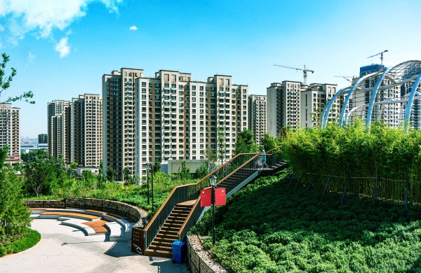 《建设中的济南金融中心》