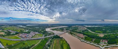 黄河两岸生态美