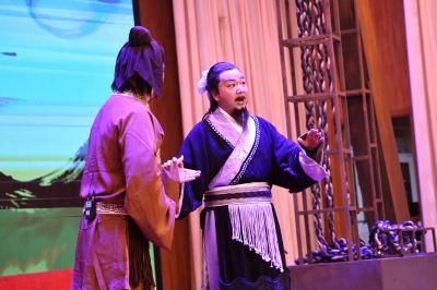 滕州市樱花苑社区重阳节演出《柳琴戏》－3