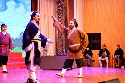 滕州市樱花苑社区重阳节演出《柳琴戏》－2