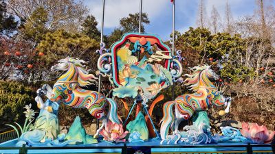 趵突泉的花灯制作中（一）