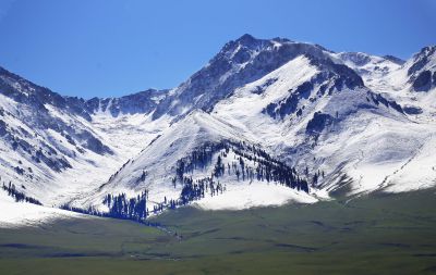 秋天的那拉提草原