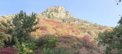 石门坊风景区红叶