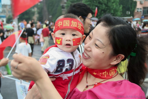 奥运火炬过泉城