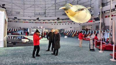 山东博物馆观展