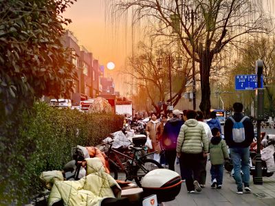 年初八的日落（2）