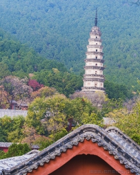 灵岩寺《辟子塔》秋韵