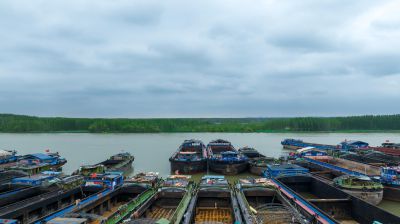 《河港船阵图》