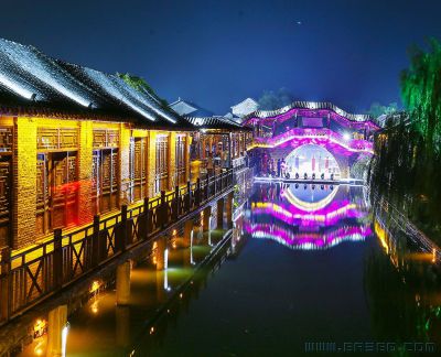 [原创]夜幕降临魏集古镇