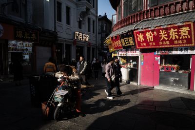 芙蓉街环卫人员