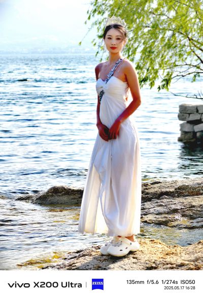 雪野湖拍模特（3）