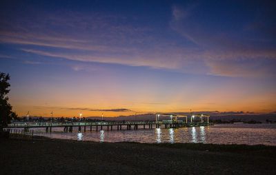 秘鲁皮斯科海边日落夕照（二）