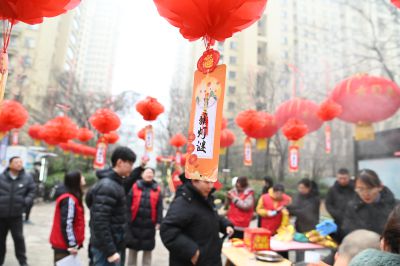 社区里的元宵节