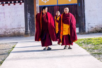 高原修行者的光影