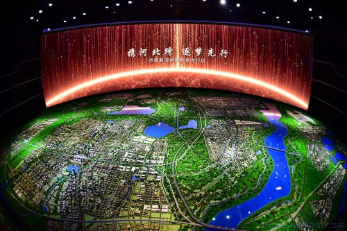 建设中的起步区