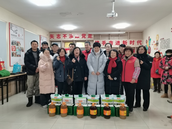 社区的小年暖洋洋