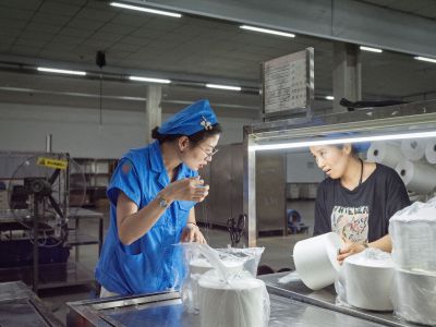 劳动者风采-纺织工人