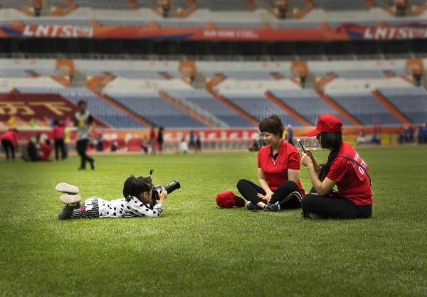 《赛场小记者》