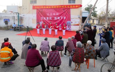 文化惠民，送戏下乡---赞美唐王大白菜