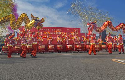 龙腾虎跃迎新春
