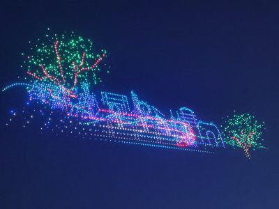 ‘泉染星穹’无人机秀 （7）